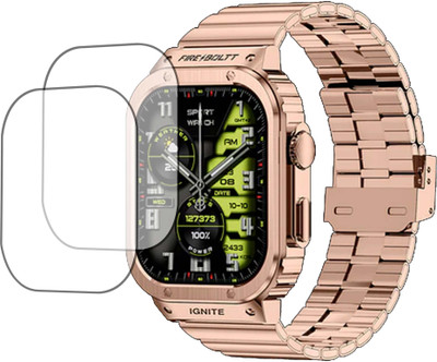 TWUAOP Screen Guard for FIRE BOLTT MAVERICK SMARTWATCH(Pack of 2)