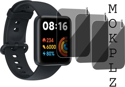 MOKPLZ Screen Guard for XIAOMI REDMI WATCH 2(Pack of 3)
