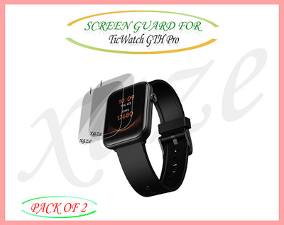 XAZE Screen Guard for TicWatch GTH Pro Smartwatch(Pack of 2)