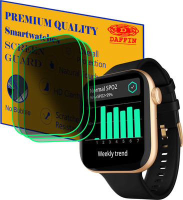 daffin Screen Guard for Fire-Boltt Ring 3(Pack of 3)