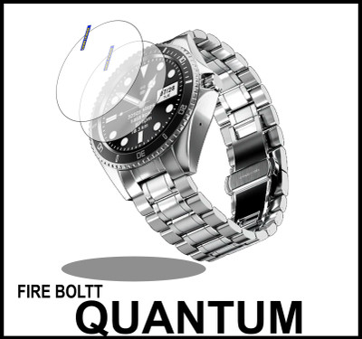 TWUAOP Screen Guard for FIRE BOLTT QUANTUM(Pack of 2)