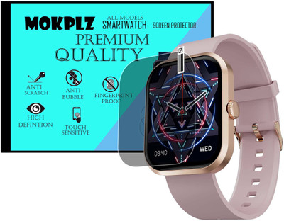 MOKPLZ Screen Guard for FIRE BOLTT PIONEER SMARTWATCH(Pack of 1)