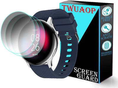 TWUAOP Screen Guard for NOISEFIT VORTEX SMARTWATCH(Pack of 3)