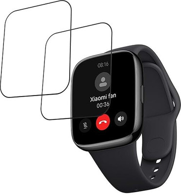 LIGHTWINGS Screen Guard for Screen Protector for Xiaomi Redmi Watch 3 Active (P-2)(Pack of 2)