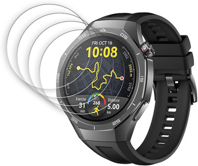 MUTAALI Tempered Glass Guard for Huawei Watch GT5 Pro 46mm smart watch SCREEN GUARD(Pack of 4)