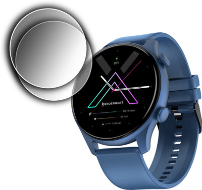 EJZATEX Screen Guard for CROSSBEATS APEX REGAL SMARTWATCH, SCREEN GUARD(Pack of 2)