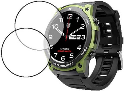 MOKPLZ Screen Guard for FIRE BOLTT CRUSADER SMARTWATCH(Pack of 2)