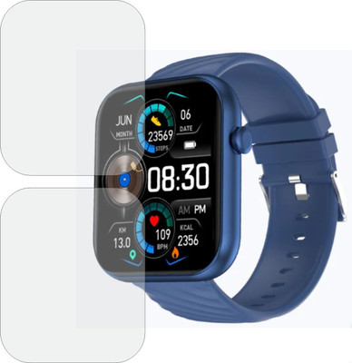 CUBES Screen Guard for ZEBRONICS DRIP PRO Smartwatch (ZEB-DRIP-PRO), 46MM | Crack proof | Touch Sensitive | Ultra Thin Hydrogel TPU Film(Pack of 2)