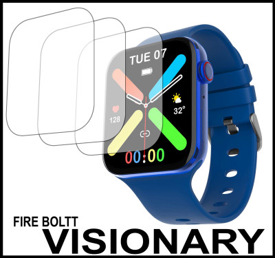 TWUAOP Screen Guard for FIRE BOLTT VISIONARY(Pack of 3)