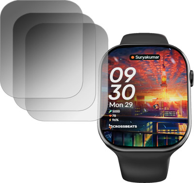 ejzatex Screen Guard for CROSSBEATS IGNITE NEXUS SMARTWATCH, SCREEN GUARD(Pack of 3)