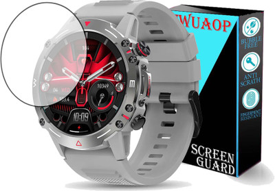 TWUAOP Screen Guard for PEBBLE COSMOS QUEST SMARTWATCH(Pack of 1)