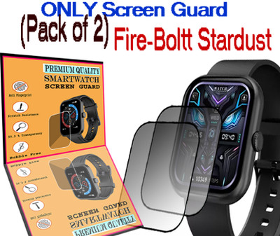 HIDEOUS Screen Guard for Fire Boltt Stardust(Pack of 2)