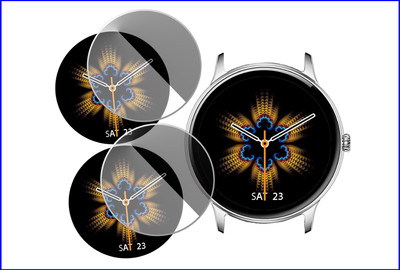 HIDEOUS Screen Guard for Fire Boltt Phoenix Pro(Pack of 2)
