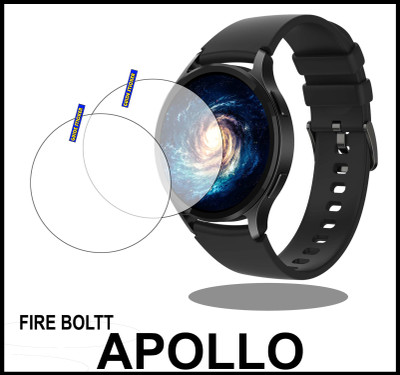 TWUAOP Screen Guard for FIRE BOLTT APOLLO(Pack of 2)