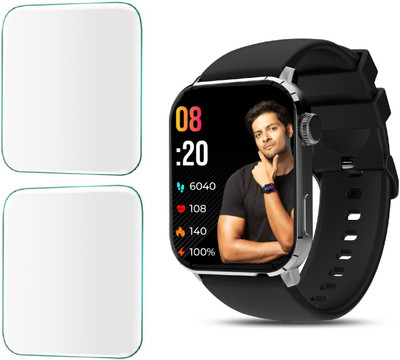 CUBES Screen Guard for BeatXP Unbound | 1.8 Inch | Soft and Flexible | Touch Sensitive | Unbreakable | Ultra Thin High Grade Hydrogel TPU Film ( Not a Tempered Glass )(Pack of 2)