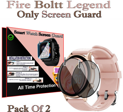 daffin Screen Guard for Fire Boltt Legend(Pack of 2)