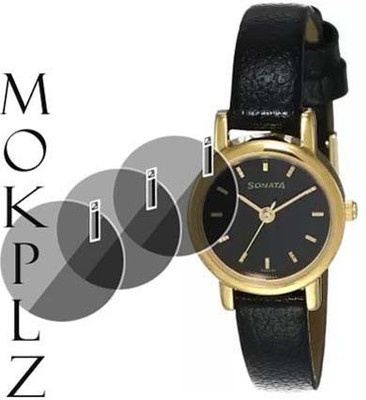 MOKPLZ Screen Guard for SONATA NN8976YL03W ANALOG BLACK DIAL(Pack of 3)