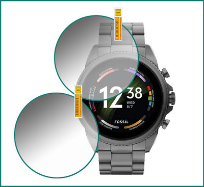 YCHROZE Screen Guard for Fossil Gen 6(Pack of 2)