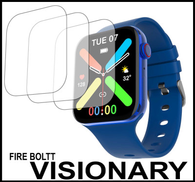 TWUAOP Screen Guard for FIRE BOLTT VISIONARY(Pack of 3)