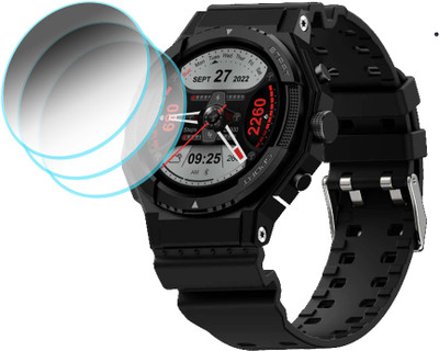TWUAOP Screen Guard for FIRE BOLTT QUEST SMARTWATCH(Pack of 3)