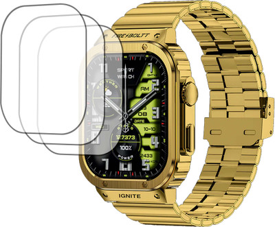 TWUAOP Screen Guard for FIRE BOLTT MAVERICK SMARTWATCH(Pack of 3)