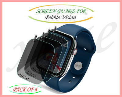 XAZE Screen Guard for Pebble Vision Smartwatch(Pack of 4)