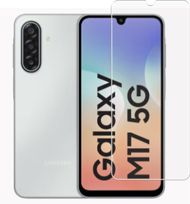 DVMART Screen Guard for Compatible With Samsung Galaxy M17 5G | Perfect Fit | Edge to Edge Full Coverage | Flexible Screen Guard | 9H |(Pack of 1)