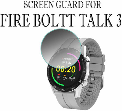 hirdesh Screen Guard for Fire Boltt Talk 3 32.5MM(Pack of 1)