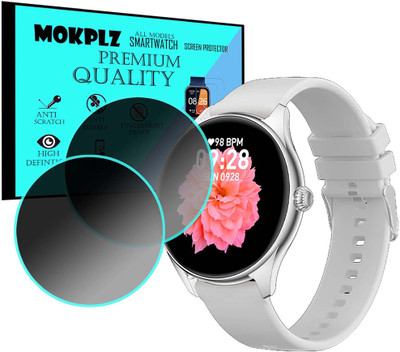MOKPLZ Screen Guard for FIRE BOLTT PHOENIX AMOLED SMARTWATCH(Pack of 2)