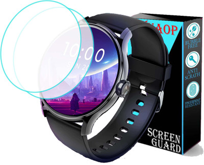 TWUAOP Screen Guard for BEATXP FLARE PRO SMARTWATCH(Pack of 2)