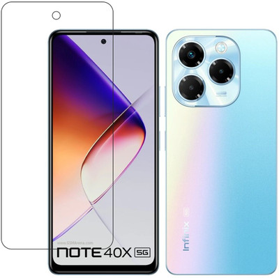 DVMART Screen Guard for Infinix Note 40X 5G Crystal Clear View(Pack of 1)