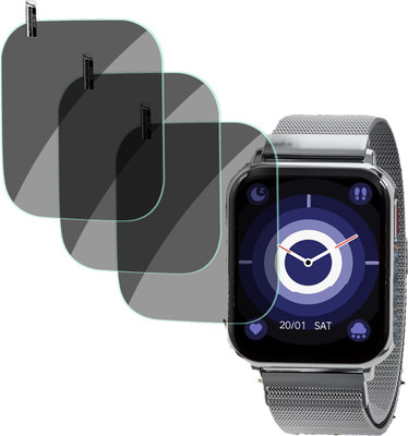 XAZE Screen Guard for fire bolt king Smartwatch screen guard(Pack of 3)