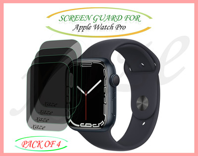 XAZE Screen Guard for Apple Watch Pro(Pack of 4)
