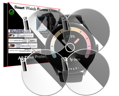 EZGER Screen Guard for Boult Rover Pro Smartwatch(Pack of 4)