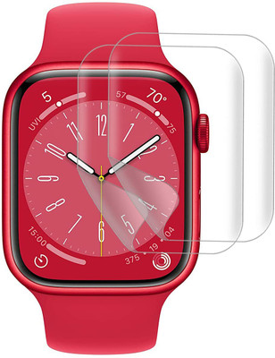 CUBES Screen Guard for Apple Watch Series 7 | 41 mm | Soft and Flexible | Touch Sensitive | Unbreakable | TPU Film ( Not a Glass Tempered )(Pack of 2)