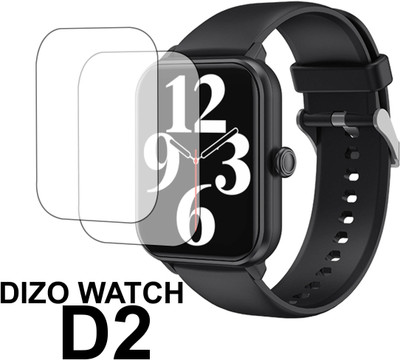 TWUAOP Screen Guard for DIZO WATCH D2(Pack of 2)