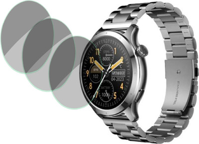 XAZE Screen Guard for Noise NoiseFit Mettle Smartwatch(Pack of 3)