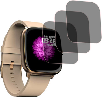 EJZATI Screen Guard for NOISE COLORFIT QUBE SPO2 SMARTWATCH(Pack of 3)