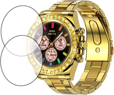 TWUAOP Screen Guard for FIRE BOLTT BLIZZARD ULTRA SMARTWATCH(Pack of 2)