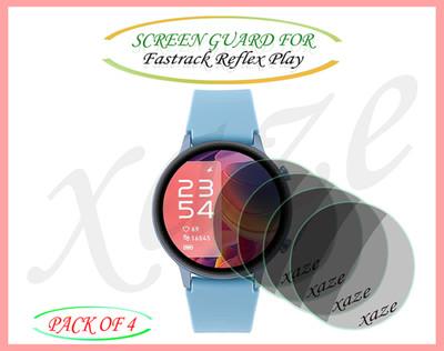 XAZE Screen Guard for Boult Striker Smartwatch(Pack of 4)