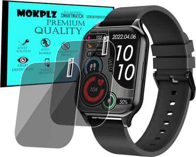 MOKPLZ Screen Guard for GIZMORE GLOW Z SMARTWATCH(Pack of 2)
