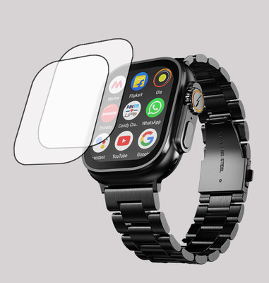 EJZATI Screen Guard for FIRE BOLTT ORACLE SMARTWATCH, SCREEN GUARD(Pack of 2)