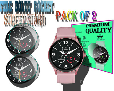 daffin Screen Guard for Fire-Boltt Rocket(Pack of 2)