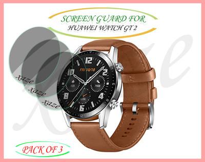 XAZE Screen Guard for HUAWEI WATCH GT 2(Pack of 3)