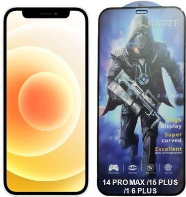 M A ZONE Screen Guard for IPHONE 16 PLUS(Pack of 1)