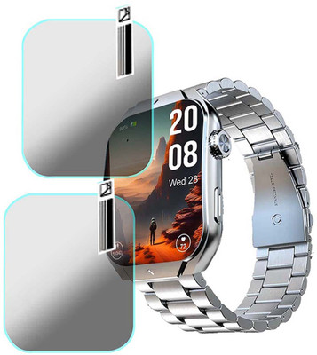 MOKPLZ Screen Guard for BEATXP UNBOUND CURV SMARTWATCH(Pack of 2)