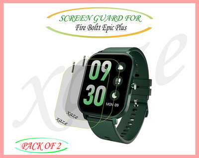 XAZE Screen Guard for Fire Boltt Epic Plus Smartwatch(Pack of 2)