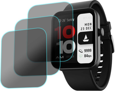 MOKPLZ Screen Guard for BOAT WAVE STRIDE SMARTWATCH(Pack of 3)
