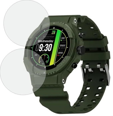 Aaruteck Screen Guard for Fire Boltt Quest Smart watch Screen guard(Pack of 2)