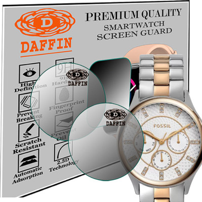 daffin Screen Guard for FOSSIL BQ1564 Modern Sophisticate Analog Watch - For Women(Pack of 2)